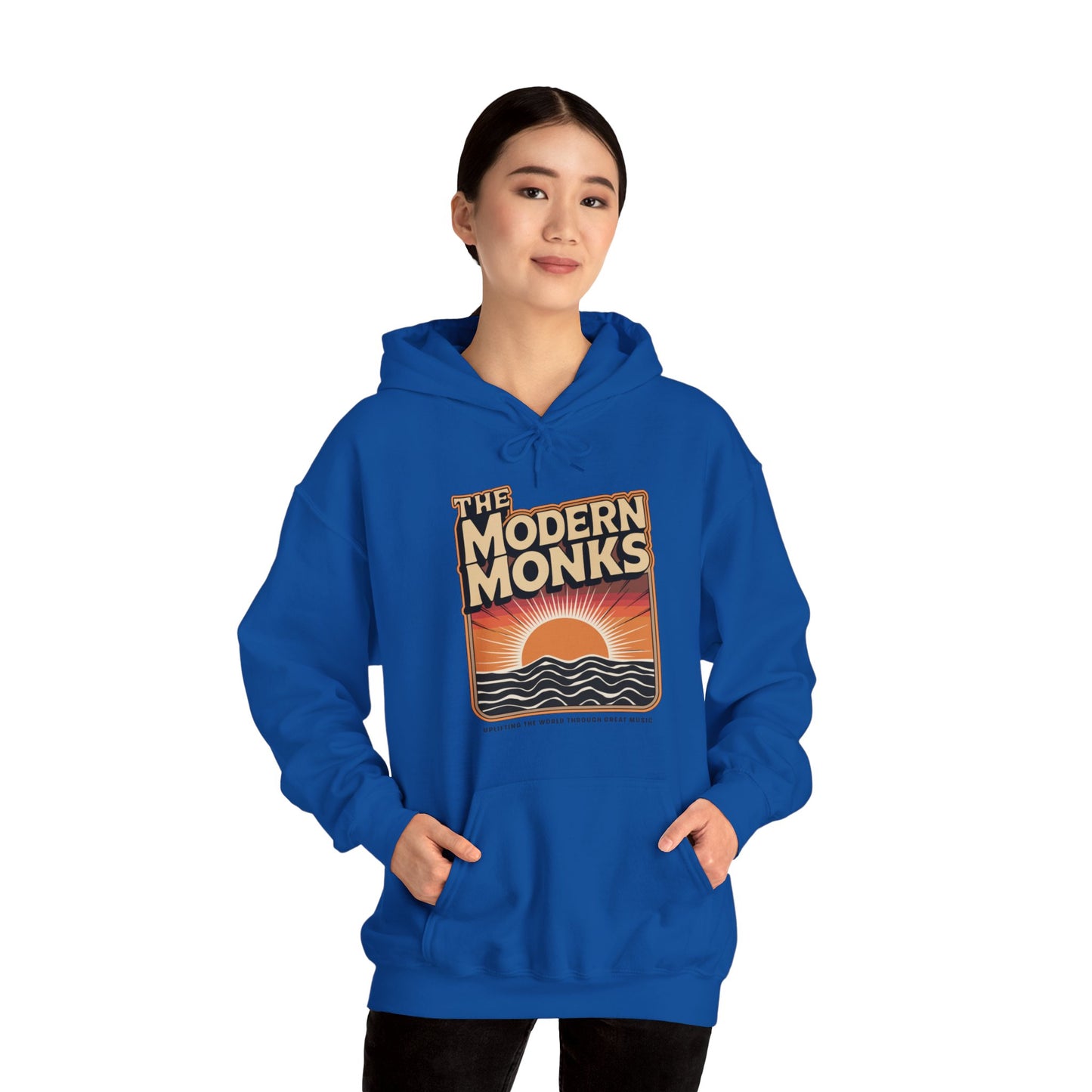 Modern Monks Retro Sunrise Hoodie