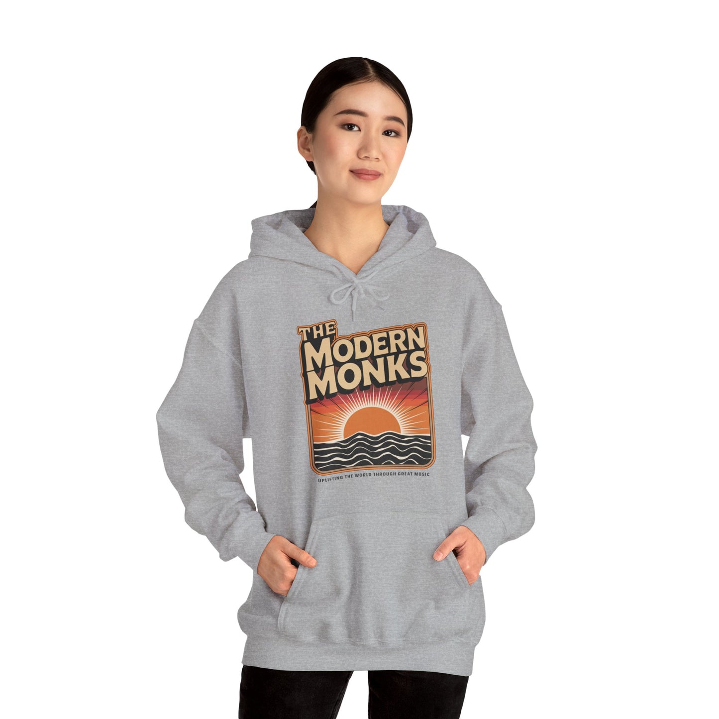 Modern Monks Retro Sunrise Hoodie