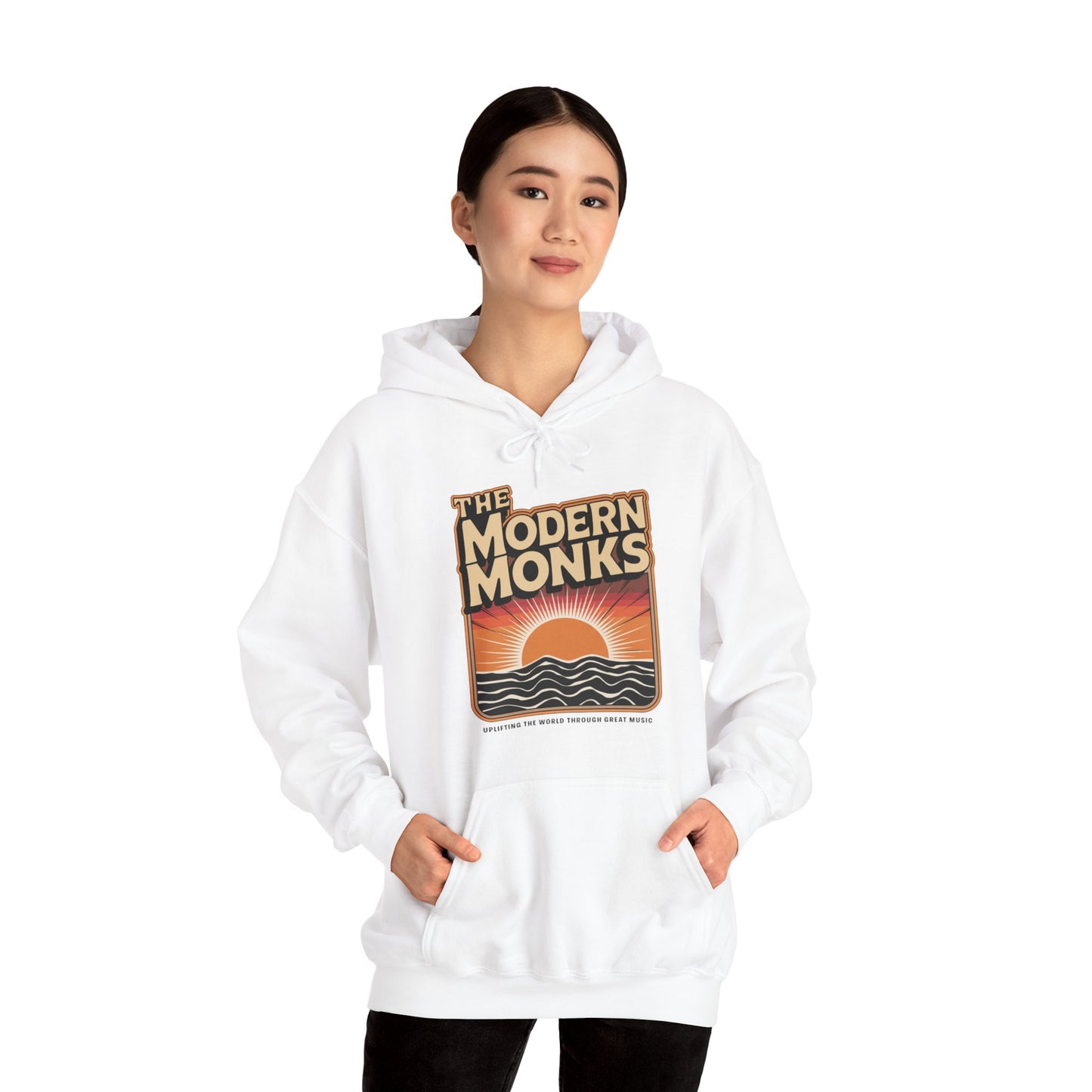 Modern Monks Retro Sunrise Hoodie