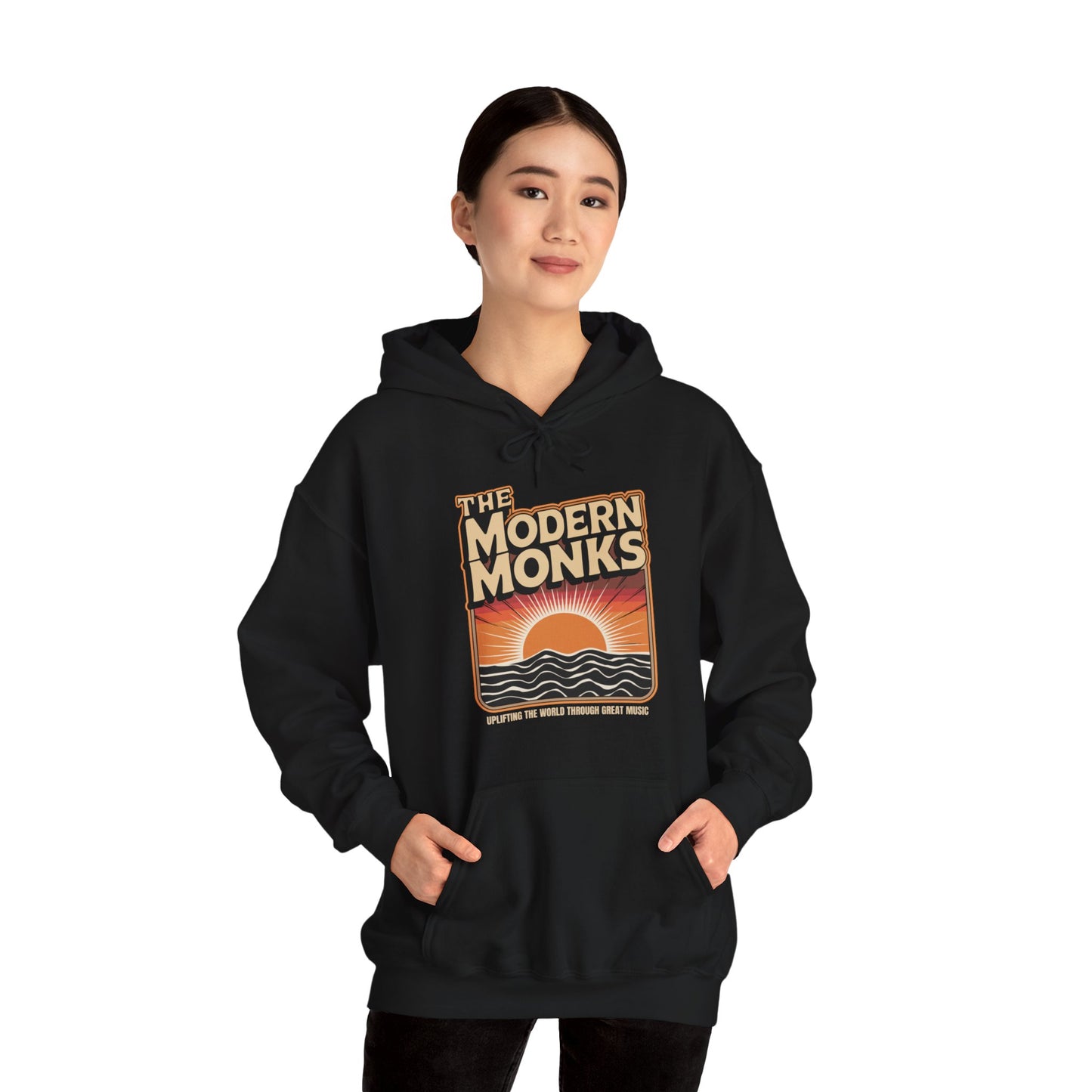 Modern Monks Retro Sunrise Hoodie