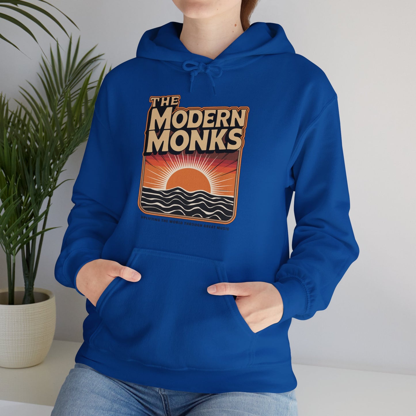 Modern Monks Retro Sunrise Hoodie